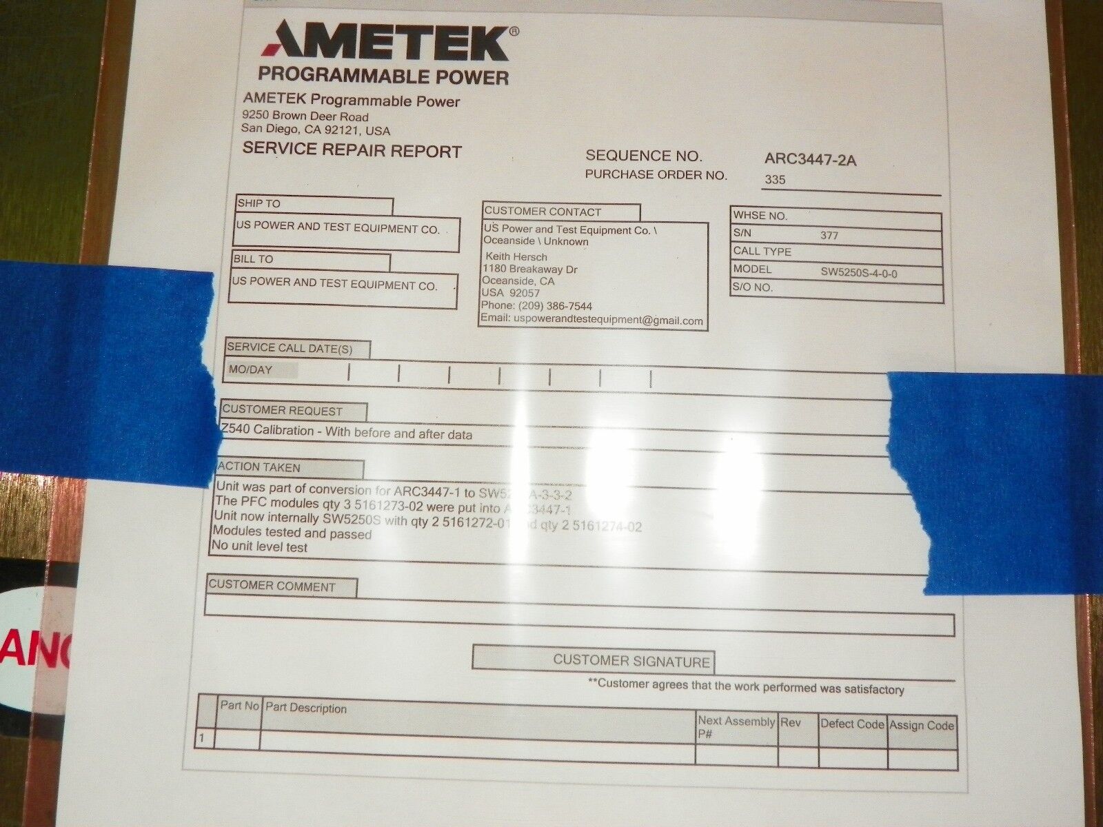 Ametek Elgar Rectifier Input module for SW5250A P/N 5161272-01 Ametek Elgar Rectifier Input module for SW5250A P/N 5161272-01